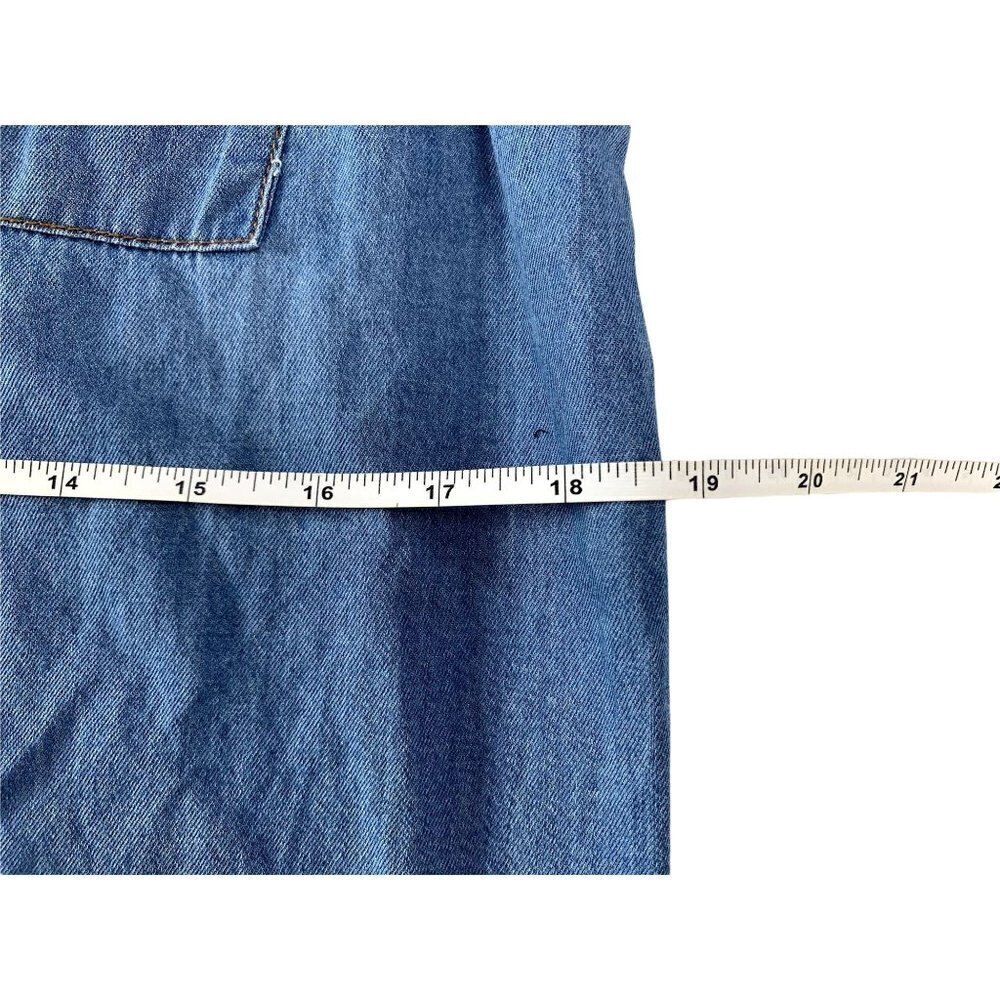 Audrey Women's Jean Dress - Picture 4 of 5
